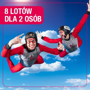 Package of 8 flights for two persons