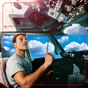 60-minute flight on the best airliner Boeing 737-800 simulator for one person