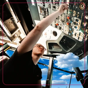 20-minute flight on the best airliner Boeing 737-800 simulator for one person
