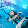 Scuba Diver Entry