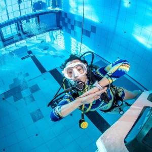 Scuba Diver Entry