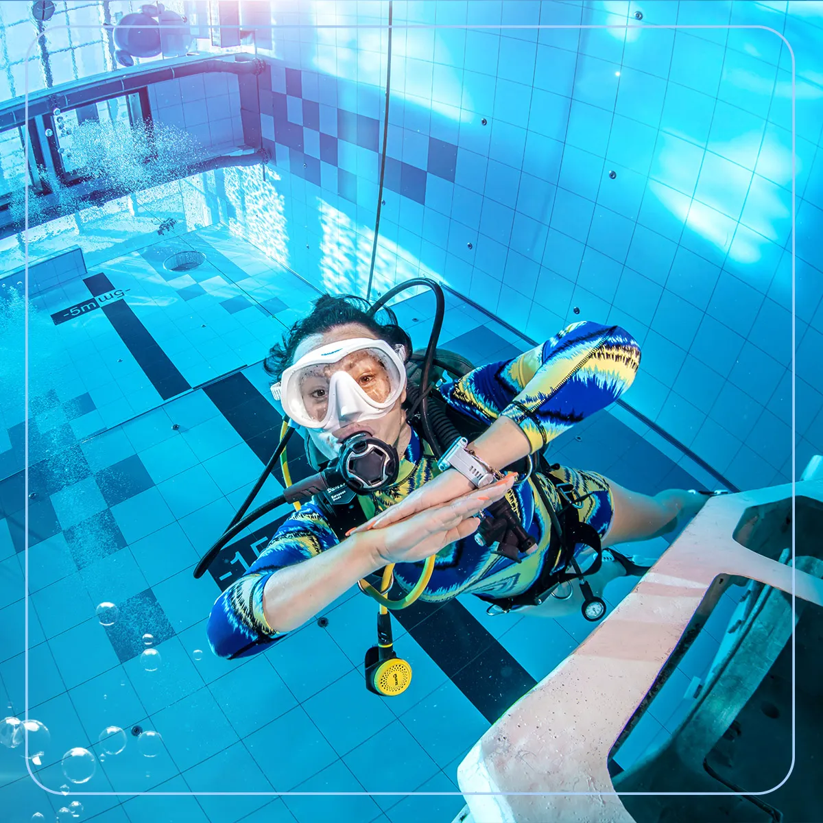 Scuba Diver Entry