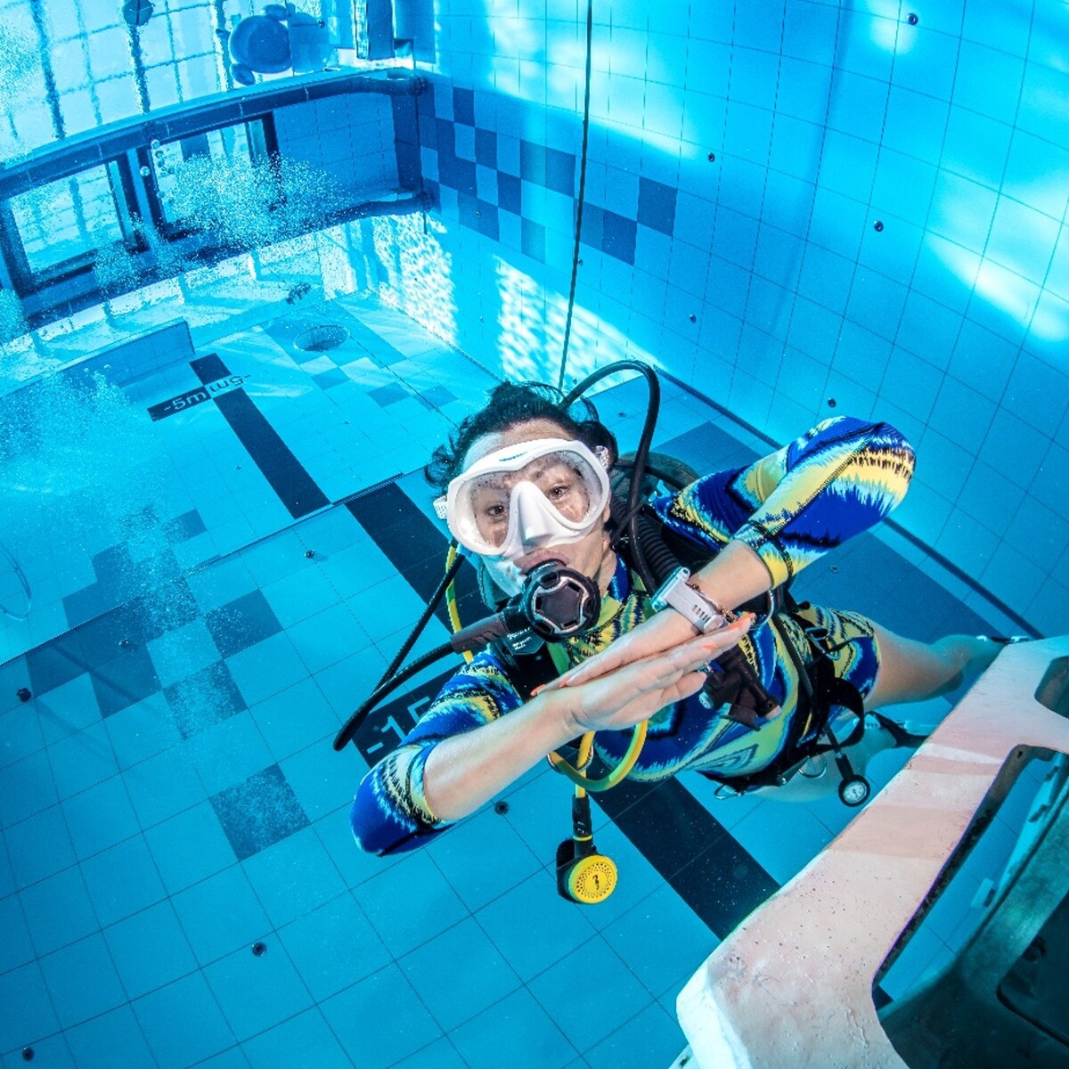 Scuba Diver Entry